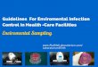 Enviromental sampling, guideline for enviromental infection control in health care facilities