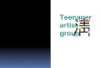 Teenager artists group 靑