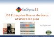 JDE & Peoplesoft 2 _ Ian Spencer _ JDE EnterpriseOne as the focus of WCB's ICT Plan.pdf