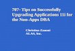 Power point 707 tips on successfully upgrading apps 11i for the non apps dba