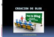 Creación de Blog