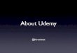 about udemy