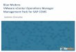 VMware vCOPs Management Pack for SAP CCMS Overview