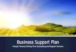 Business support plan