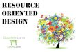 Resource oriented design