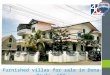 Furnished villas for sale in Dona Paula, GOA