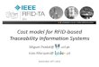 Cost model for RFID-based traceability information systems