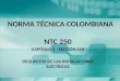 Norma técnica colombiana NTC 2050 seccion 110