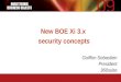 Bobj09 xi3.x security what is new