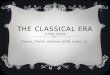 The classical era