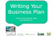 Writing Your Business Plan