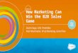 Connections 2014: How Marketing Can Win the B2B Sales Game