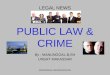 Public law and crime