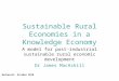 Rural development in a Knowledge Economy