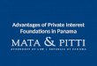 Advantages of Private Interest Foundations in Panama