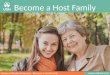 Become a Host Family