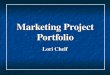 Marketing Project Portfolio