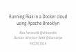 RICON 2014 Running Riak in a Docker Cloud using Apache Brooklyn