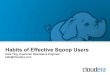 Habits of Effective Sqoop Users