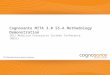 Cognosante: MITA 3.0 SS-A Methodology Demonstration