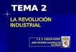 Tema 2   La Revolución Industrial