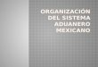 Organización del sistema aduanero mexicano