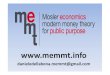 Slides della presentazione Mosler Economics Modern Money Theory