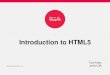 Introduction to html5