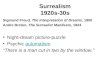 SURREALISMO - 1920S-30S