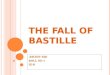 The fall of bastille