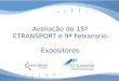 Resultados Pesquisa sobre Etransport e Fetransrio 2012