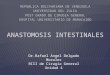 Seminario anastomosis intestinales