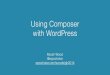 Using composer with WordPress