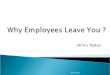 Why employees leave you