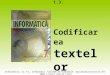 1 3 Codificarea Textelor