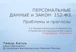 Персональные данные Saransk 2009 Timur Aitov