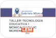 Taller tecnologia educativa 2012 parte programa ss