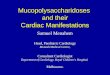 Mucopolysaccharidoses and their Cardiac Manifestations