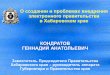 О создании и проблемах внедрения электронного правительства в Хабаровском крае