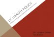 Health policy lecture -