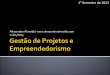 Gestão de Projetos e Empreendedorismo (02/04/2013)