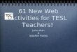 61 tear and teach web2.0 activities