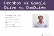 File sharing tools: Dropbox vs Google Drive vs OneDrive