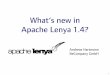 What's New In Apache Lenya 1.4