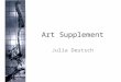 Julia Deutsch Art Supplement