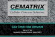 Cematrix Cellular Concrete Investor Presentation