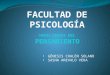 Facultad de psicología