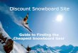 Discount snowboard site