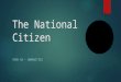 The national citizen