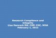 Research Compliance Presentation 020112